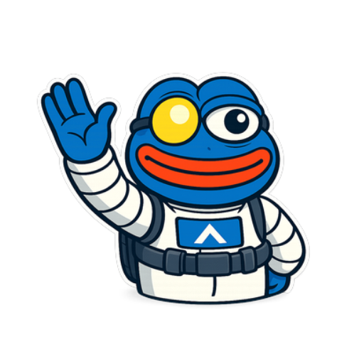 Echo the Higher mascot waving